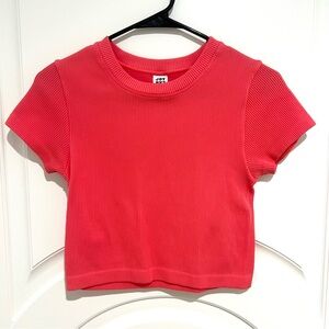 Joy Lab Cute Crop Top Pink. Like new